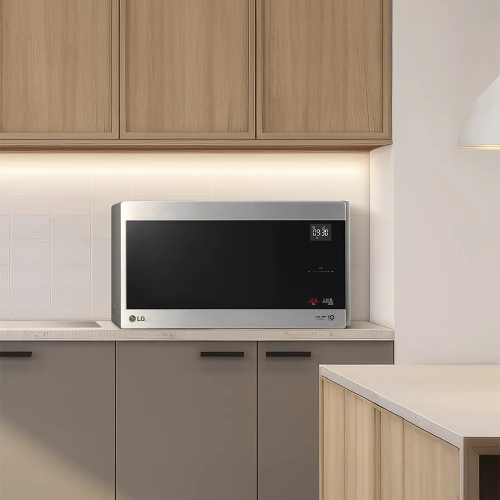 세척 편한 25L 전자레인지 추천 LG MW25S 스마트 인버터 가격 제품 이미지