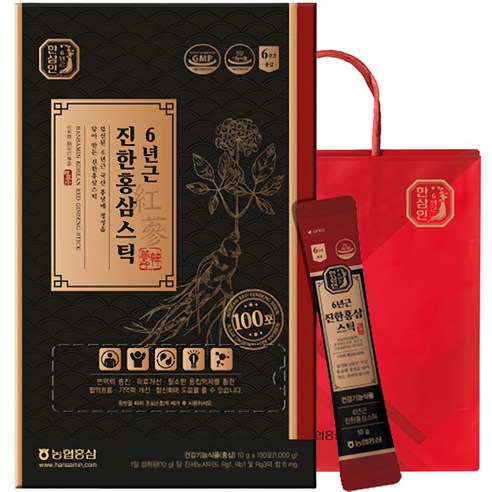 한삼인 6년근 진한홍삼스틱 1kg