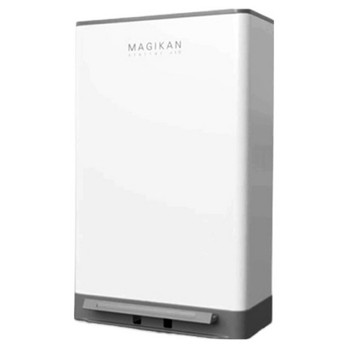 매직캔 스텔라 휴지통 21L 화이트 + 민트 리필 250R4B 4p 세트