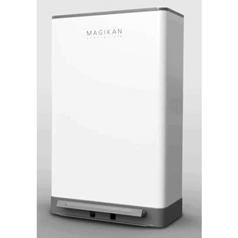 매직캔 스텔라 휴지통 21L 화이트 + 민트 리필 250R4B 4p 세트