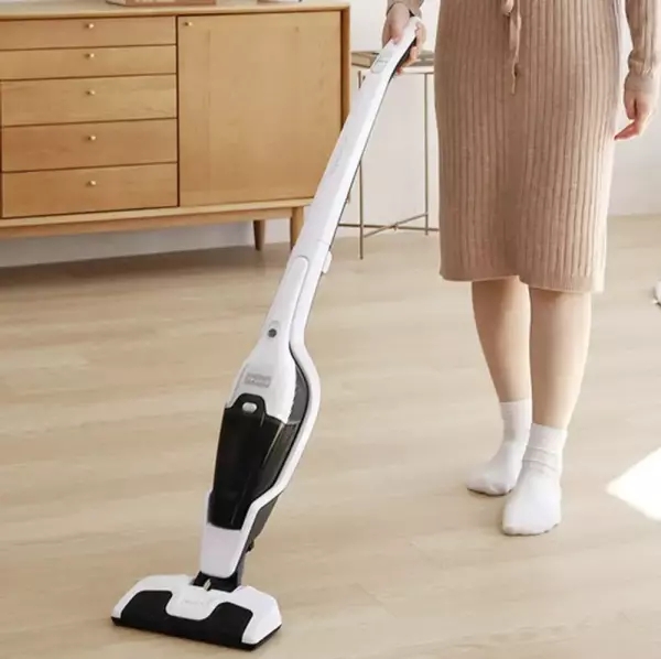 신일 무선 청소기 가벼운 가정용 진공 핸디 원룸 초경량 2IN1 미니 소형 머리카락, SVC-WR45HS, 화이트 제품 사진 2
